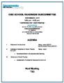 CISC SR Agenda 11 09 17