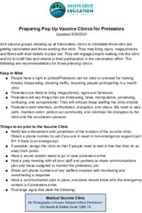 Vaccine Clinic Prep