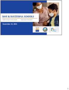 20211122 - SS4A State Of Schools With Slide Notes