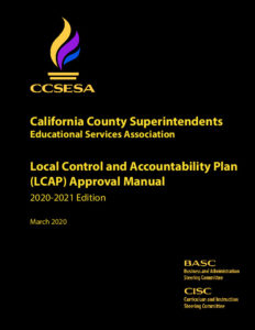 CCSESA LCAP Approval Manual 3-2020 FINAL