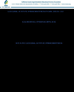 CCSESA Legislative Priorities 2021-22