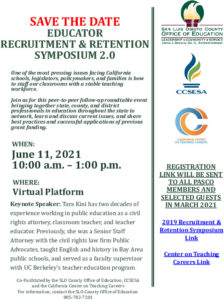 Educator Recruitment And Retention Symposium 2021
