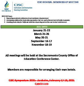 2021 CISC General Membership Meetings (1)