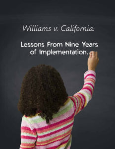 1.3 Williams V California Lessons From Nine Years Of Implementation 2013