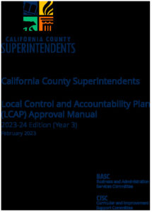 CA County Superintendents LCAP Approval Manual 2023